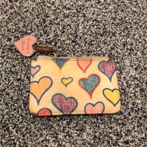 Dooney & Bourke Cream Change Purse
